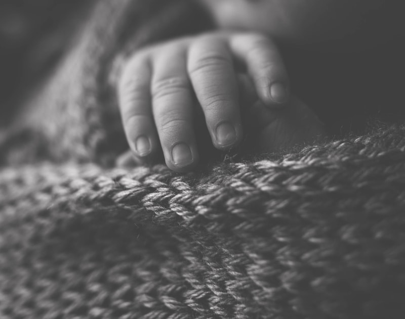 Newborn Photography, detail shot of baby's hand